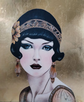 Bildnis einer Frau aus den Zwanzigern Bildnis einer Frau aus den Zwanzigern