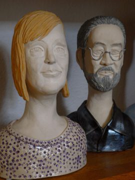 Büsten REGINA und FRANK Büsten REGINA und FRANK