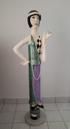 Stele "Die wilden Zwanziger" Stele "Die wilden Zwanziger"