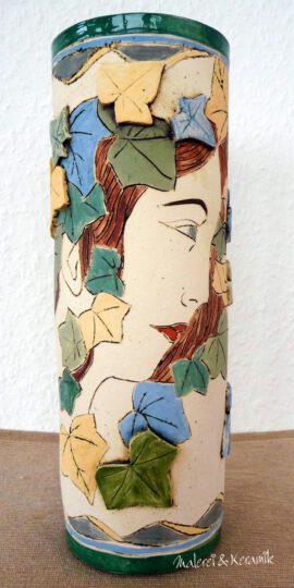 Vase - Aphrodite im Efeu-Gewand Vase - Aphrodite im Efeu-Gewand
